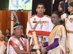 वित्त मंत्री ओपी चौधरी ने पद्मश्री सम्मान प्राप्त डॉ. बुधरी ताती को दी बधाई…