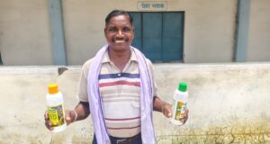 पड़ोसी किसानों की सफलता से बढ़ा भरोसा, पहली बार नैनो यूरिया और नैनो डीएपी अपनाएंगे समयलाल….