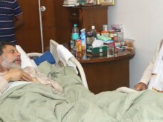 स्वास्थ्य लाभ ले रहे जगदलपुर विधायक किरण सिंह देव से मिले मुख्यमंत्री विष्णुदेव साय..