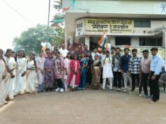 माइलस्टोन देवपुरी में 80 वां स्वतंत्रता दिवस बड़ी धूम धाम से मनाया गया