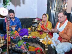 मुख्यमंत्री विष्णुदेव साय ने सावन सोमवार और नागपंचमी पर श्री फलेश्वरनाथ महादेव की पूजा-अर्चना की