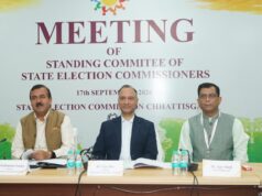 राज्य निर्वाचन आयुक्तों की स्थायी समिति की बैठक नवा रायपुर में संपन्न
