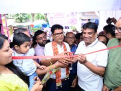 रायगढ़ में श्रीकृष्ण जन्माष्टमी मेले के अवसर पर विशाल भंडारे का आयोजन, वित्त मंत्री ओ.पी. चौधरी ने किया भंडारे का उद्घाटन, श्रद्धालुओं को वितरित किया प्रसाद….