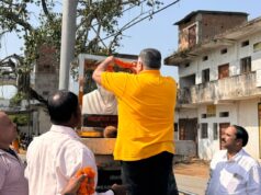 पर्यटन एवं संस्कृति मंत्री राजेश अग्रवाल ने श्रमदान कर दिया स्वच्छता और सेवा का संदेश…..